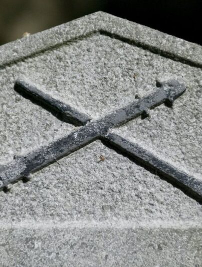 Referentiebeeld: detail grafmonument