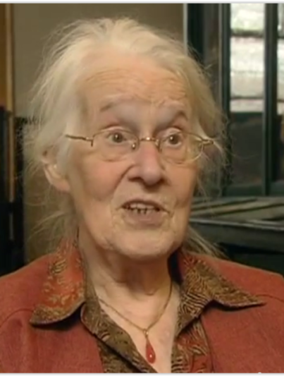 Archeoloog Ina Isings in 2008