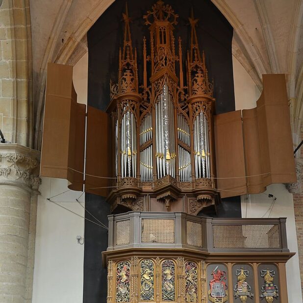 Het Van Covelensorgel van de Laurenskerk in Alkmaar