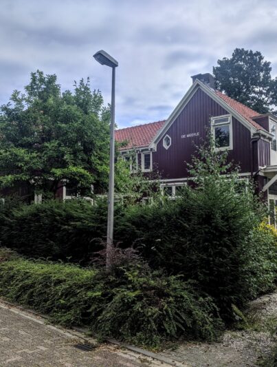 De twee houten villa's aan de Amersfoortsestraatweg in Bussum
