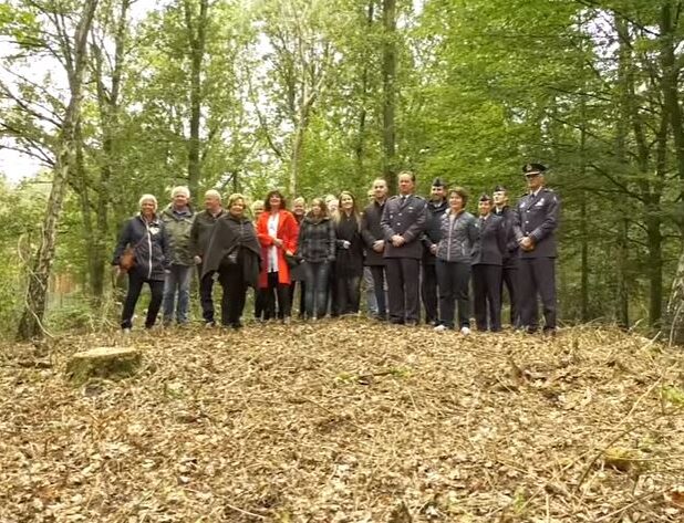 De grafheuvel op het terrein van Vliegbasis Eindhoven