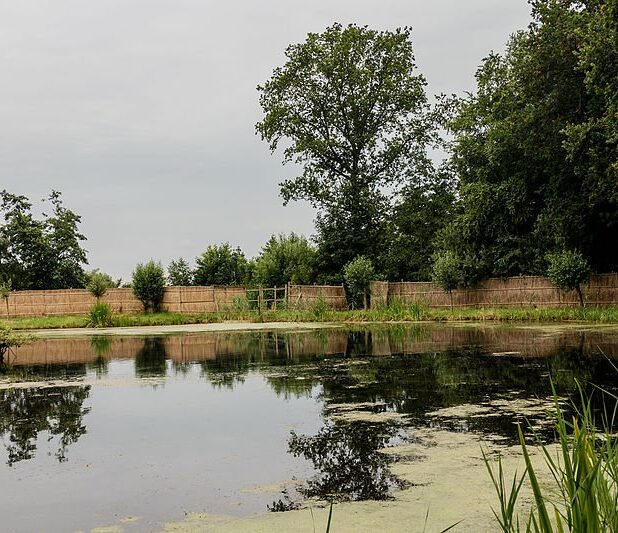 Buismans eendenkooi in Gytsjekerk, Friesland