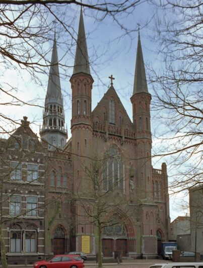 De monumentale Gouwekerk in Gouda