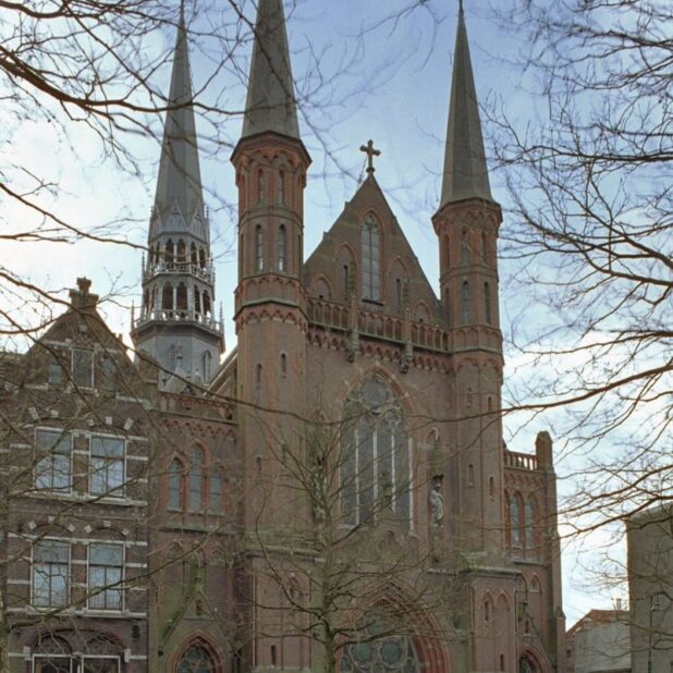 De monumentale Gouwekerk in Gouda