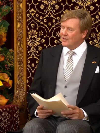 troonrede prinsjesdag