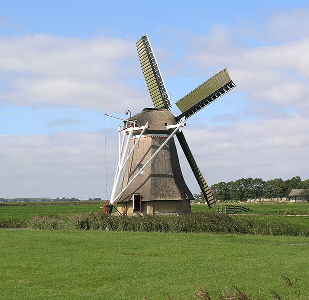 Molen De Miedemûne in Holwerd (2009)