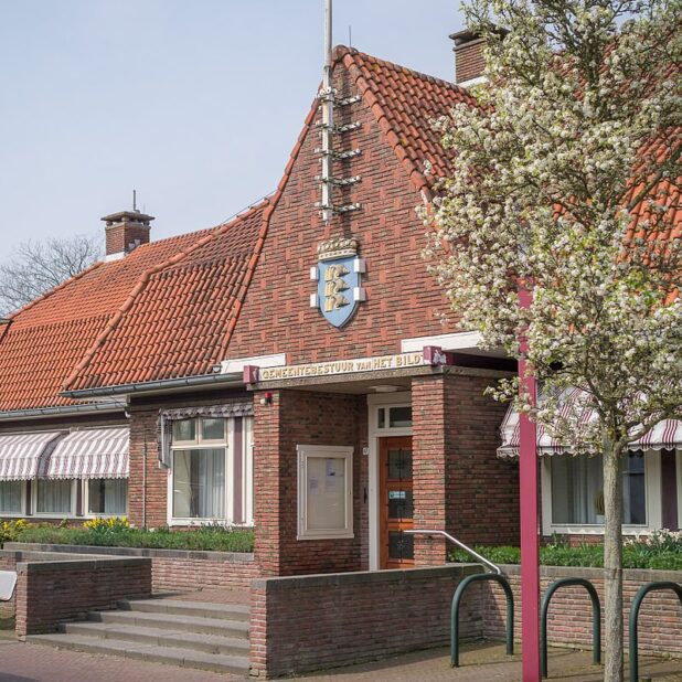 Het gemeentehuis van het Bildt