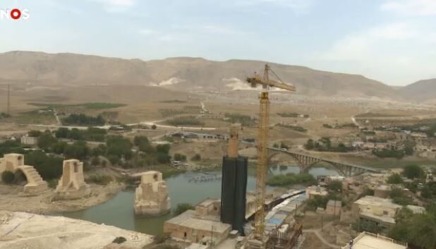 De historische plaats Hasankeyf in Turkije