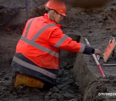 Het archeologisch onderzoek aan de rand van Domburg