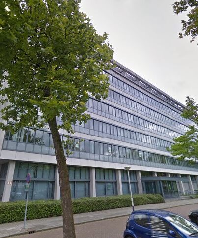 Het voormalig belastingkantoor aan de Gasthuisvelden in Breda