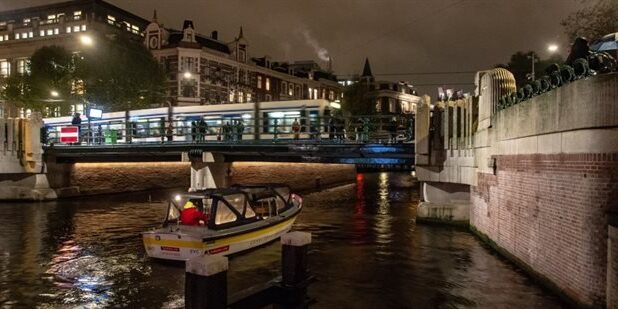 De Leidsebrug in Amsterdam