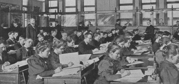 Albany Business College, New York, begin 20e eeuw
