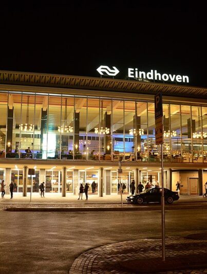Het nieuwe station Eindhoven