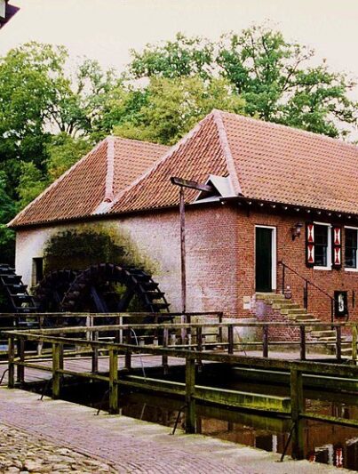 De watermolen van Landgoed Singraven