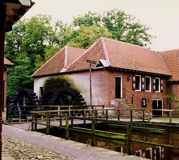 De watermolen van Landgoed Singraven