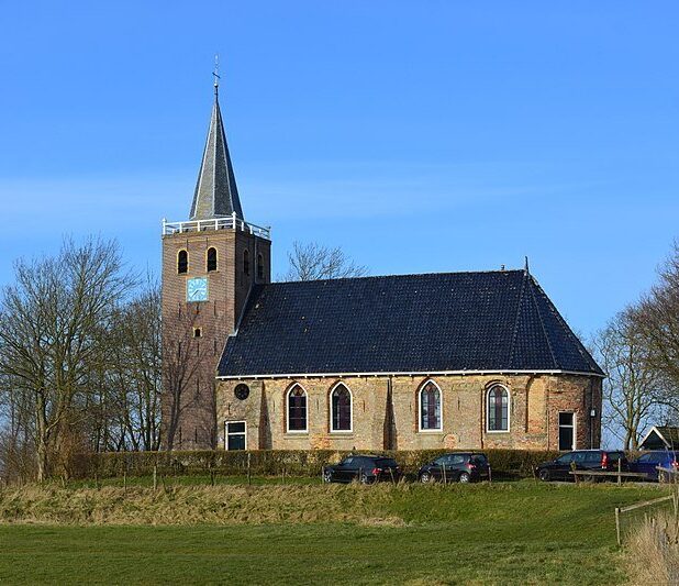 De Nicolaaskerk in Schalsum