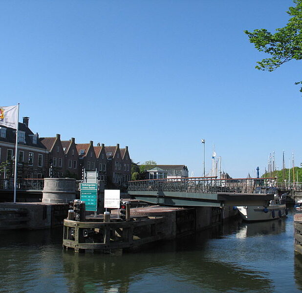 De Groote Zeesluis in Muiden
