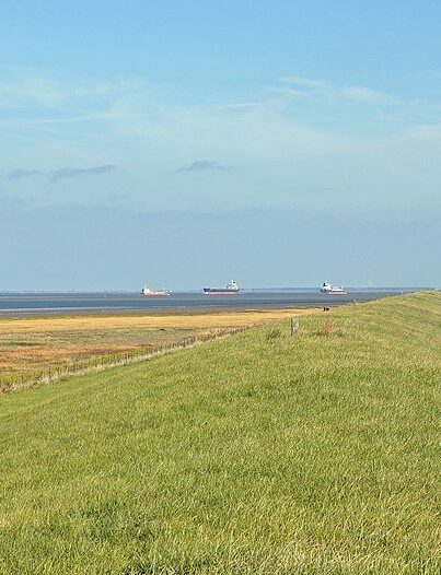 Hoofdplaat aan de Westerschelde