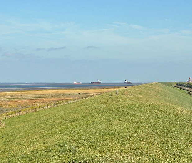 Hoofdplaat aan de Westerschelde