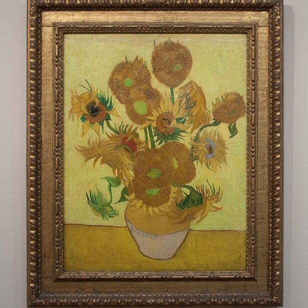 Zonnebloemen, Van Gogh
