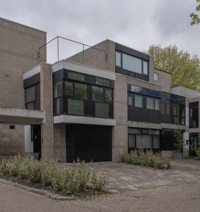 Eén van de Diagoonwoningen in Delft