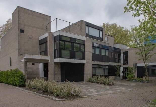 Eén van de Diagoonwoningen in Delft