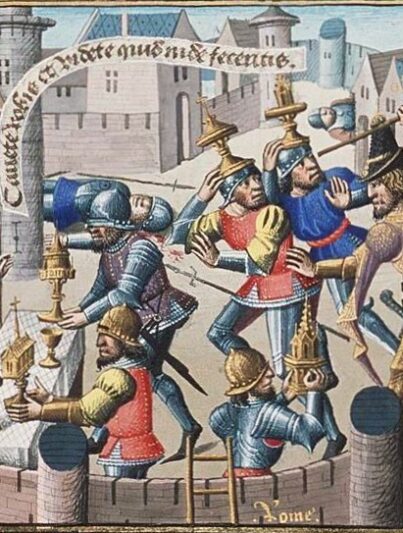 De plundering van Rome - Alaric