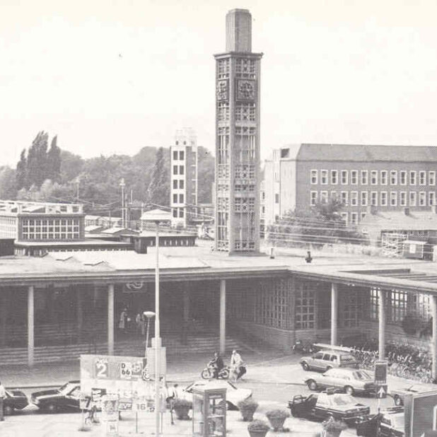 Station Enschede in de jaren 60