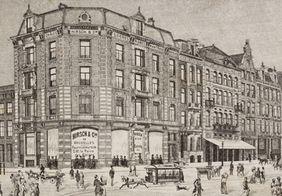 Prent van Hirsch & Cie, uit 1882