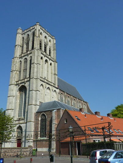 De Sint Catharijnekerk in Brielle