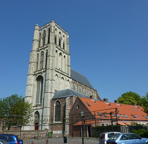 De Sint Catharijnekerk in Brielle