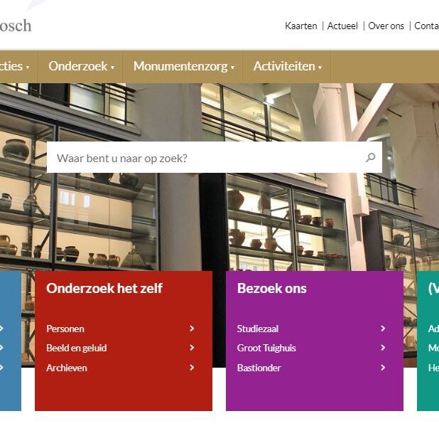 Homepage Erfgoed 's-Hertogenbosch