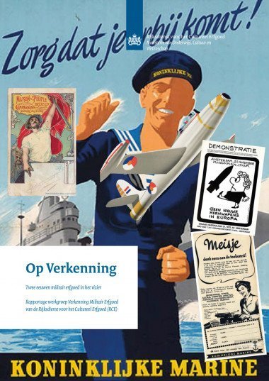 Cover van de publicatie Op verkenning - Twee eeuwen militair erfgoed in het vizier