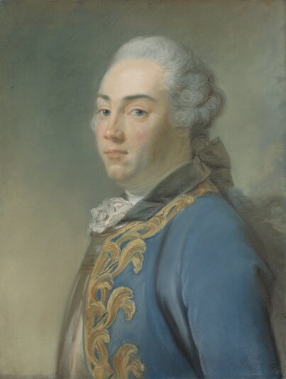 Portret van Jacob van Kretschmar Beeld: Perronneau