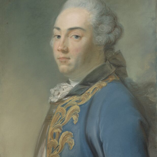 Portret van Jacob van Kretschmar Beeld: Perronneau