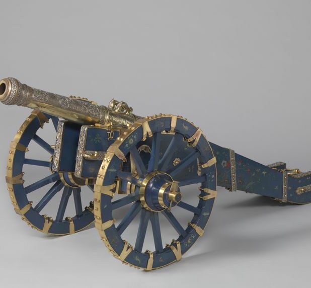 Het kanon van de koning van Kandy, dat Nederland in 1765 buit maakte tijdens een militaire campagne