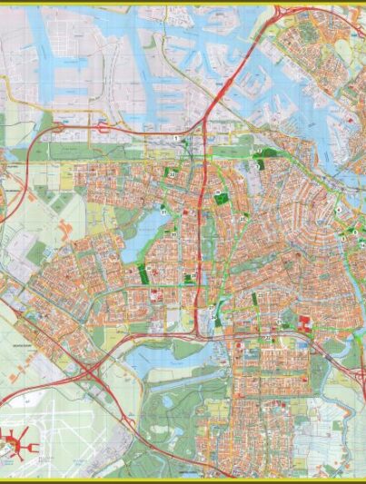 De NTs-fietsroute 'Groene historie, groene toekomst: een nieuwe blik op tuinen in Amsterdam'