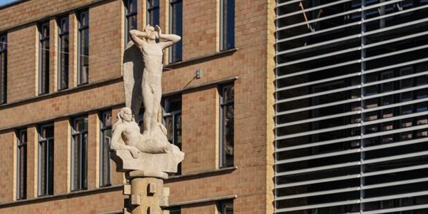 'Vrijheid van de Gedachte' van stadsbeeldhouwer Hildo Krop