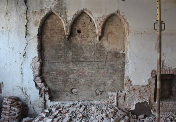 Restanten muurschildering Kampen
