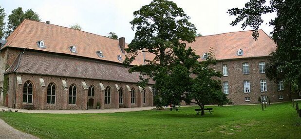 Het klooster Graefenthal bij de stad Goch in Duitsland (2010)