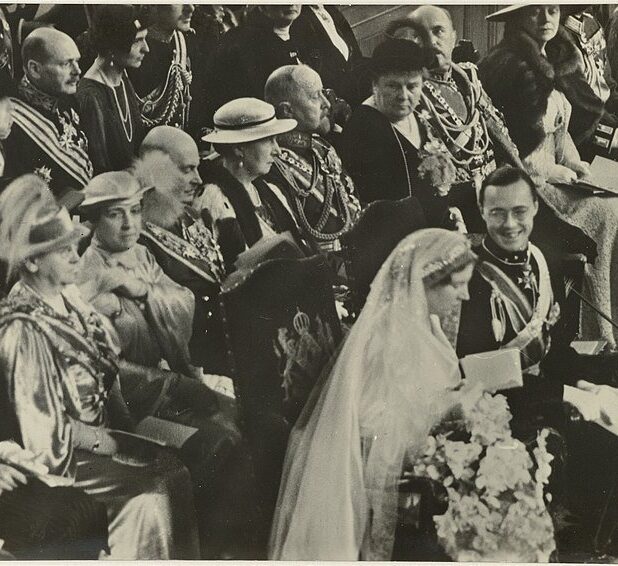 Huwelijk prinses Juliana en prins Bernhard,