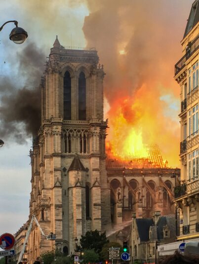 De brand in de Notre-Dame