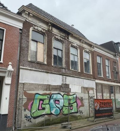 De karakteristieke panden Blijhamsterstraat 5/5A