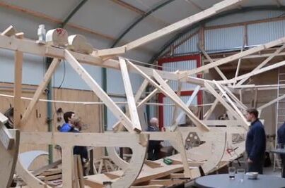De bouw van het Friese Vikingschip