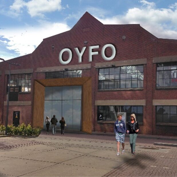 Voormalige Hazemeijer-fabriek in Hengelo