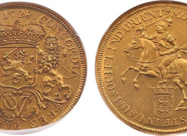 De gouden VOC-munt