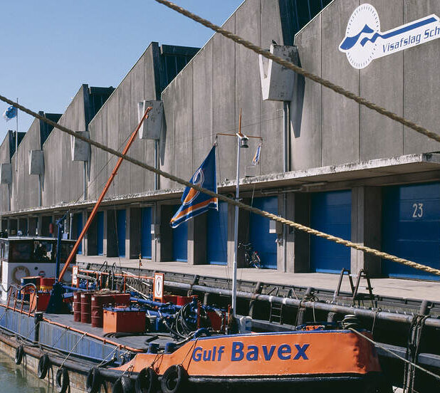 Visafslag in Scheveningen
