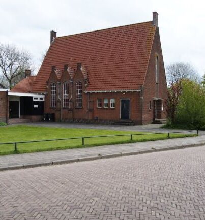 De voormalige gereformeerde kerk in Grou