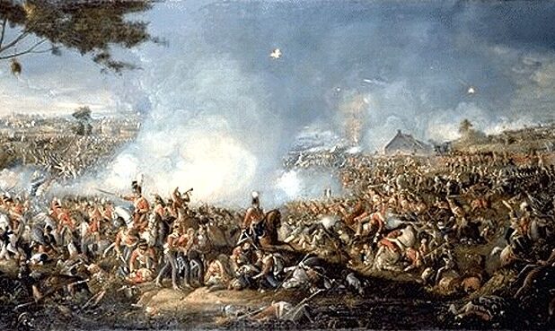 De Slag bij Waterloo door William Sadler