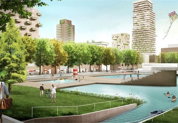 Impressie van de Sluisbuurt in Amsterdam